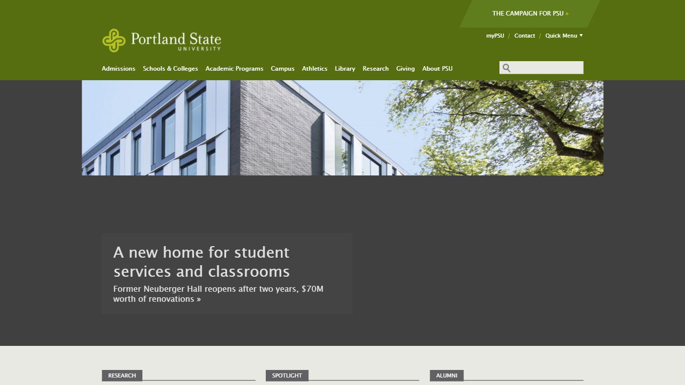 Portland state university